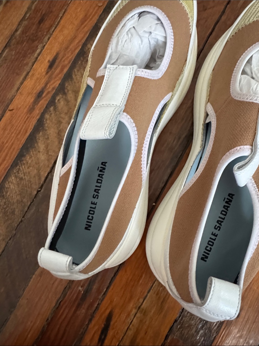 Nicole Saldaña Neutral Multi Slip-On Platform Sneakers - Picture 3 of 6